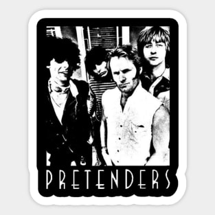 The pretenders///Aesthetic art for fans Sticker